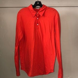 J Crew Long Sleeve Polo